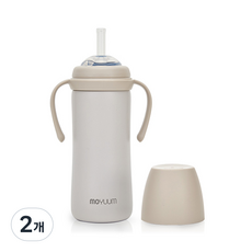 모윰 스테인리스 360도 빨대컵 270ml