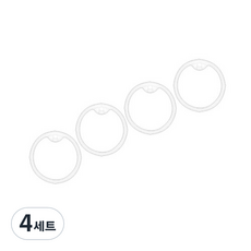 릿첼 교체용패킹 P-2 AQ외출용드링킹머그용 2p, 4세트