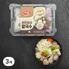 하림 닭한마리 칼국수 밀키트, 600g, 3개