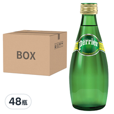 perrier 沛綠雅 氣泡天然礦泉水, 330ml, 48瓶