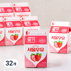 서울우유 딸기, 300ml, 32개