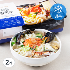 프레시지 해물 칼국수 밀키트 (냉동), 1.22kg, 2개