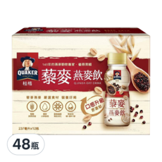 桂格 藜麥燕麥飲, 237ml, 48瓶