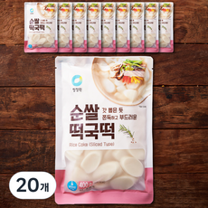 청정원 순쌀 떡국떡, 400g, 20개