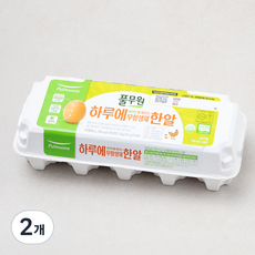 풀무원 무항생제 비타민D 1등급 대란 600g, 10구, 2개