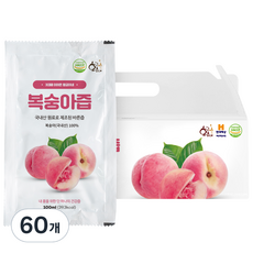 황금이네 물없이 갈아만든 NFC 복숭아즙, 100ml, 60개