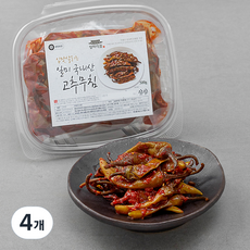 일미식품 입맛살리는 국내산 고추무침, 500g, 4개