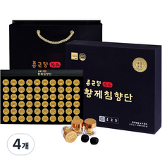 종근당 황제 침향단 + 쇼핑백, 225g, 4개