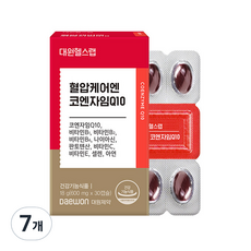 대원헬스랩 혈압케어엔 코엔자임Q10, 30정, 7개