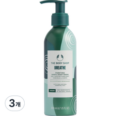 더바디샵 브리스 퓨리파잉 헤어 앤 바디 워시, 200ml, 3개