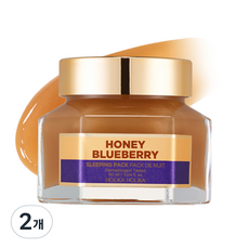 홀리카홀리카 꿀피부 슬리핑팩 블루베리 꿀 리뉴얼, 90ml, 2개