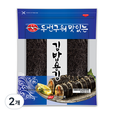 남광김 두번구워 맛있는 김밥용김 100매, 2개, 200g