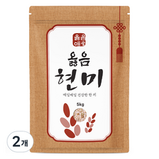 옳음애 국내산 현미, 5kg, 2개