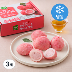사옹원 달콤한 딸기 크림치즈 아이스경단 8개입 (냉동), 320g, 3개