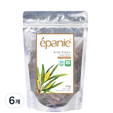 에빠니 유기농 루이보스차 삼각망 티백, 1.5g, 30개입, 6개