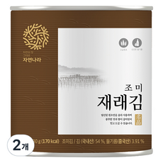 자연나라 재래 캔김, 30g, 2개