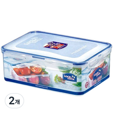 락앤락 직사각 밀폐찬통, 2개, 2.6L