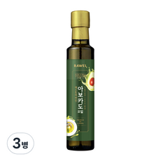 로엘 아보카도오일, 250ml, 3개