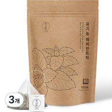다정헌 유기농 페퍼민트, 30g, 20개입, 3개