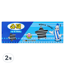 지구화학 슈퍼 색연필 낱색 검정 12p, 1색, 2개