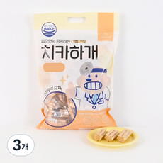 제로랩스 치카하개 강아지 덴탈껌, 피부 장, 240g, 3개 - 강아지간식