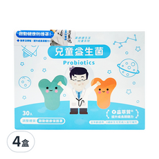 PHARGOODS 藥師健生活 兒童益生菌, 2g, 30包, 4盒