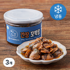 살맛나요 간장 꼬막장 (냉동), 200g, 3개