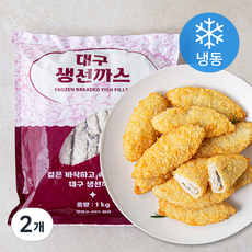 대구생선까스 (냉동), 1kg, 2개