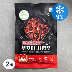 쭈꾸미 사령부 매운맛 (냉동), 600g, 2개