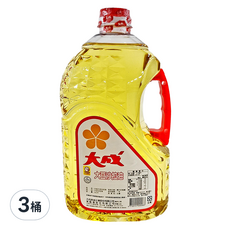 大成 大豆沙拉油 3公升, 3L, 3桶