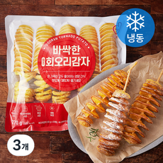 도드람 바싹한 원조 회오리감자 (냉동), 270g, 3개