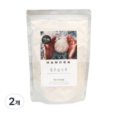 하눅 통호밀가루, 400g, 2개