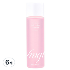 fmgt 프로 살롱 네일 리무버 스트롱, 150ml, 6개 - 프로살롱네일리무버