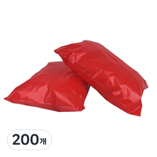담다 HDPE 택배봉투 빨강, 200개