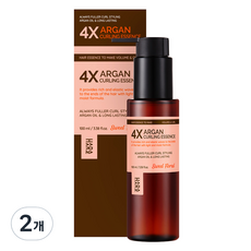 하라즈 4X 아르간 컬링 에센스 스윗플로럴, 100ml, 2개