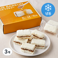 더바른 우유꿀설기 10개입 (냉동), 500g, 3개