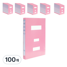 영오 대용량 정부화일 A4, 분홍, 100개