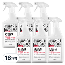 오클린 주방용 다목적 세제 용기, 750ml, 18개