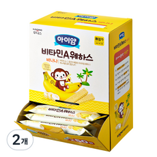 일동후디스 아동용 아이얌 비타민 A 바나나웨하스 6g x 50p, 바나나맛, 300g, 2개