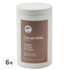 카카오패밀리 현무암을 닮은 오리지날 카카오닙스, 90g, 6개