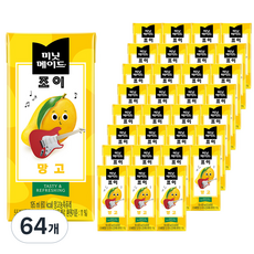 미닛메이드 조이 망고, 195ml, 64개