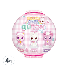 위시캣 미니 피규어 랜덤발송, 4개 4개