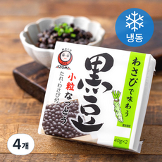 아즈마 흑두 쥐눈이콩 낫토 (냉동), 40g, 4개