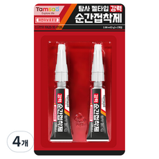 Tamsaa 凝膠型強力瞬間黏合劑 2入, 4個