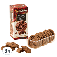 워커스 벨지안 초콜릿 청크 비스킷, 150g, 3개