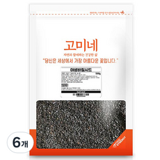 고미네 야생 바질시드, 500g, 6개