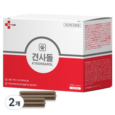 견사돌 중대형견용 연어맛 덴탈껌, 17g, 2개