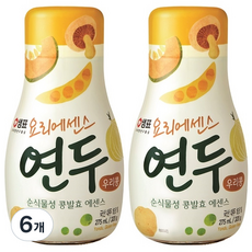 샘표 우리콩 요리에센스 연두, 275ml, 6개