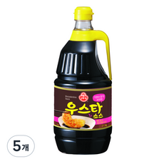 [오뚜기] 우스타 소스, 2.1kg, 5개