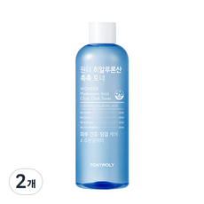 토니모리 원더 히알루론산 촉촉 토너, 500ml, 2개